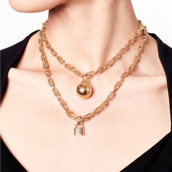 Tiffany & Co. Tiffany HardWear 18K Yellow Gold Wrap Necklace - Picture 2 of 10